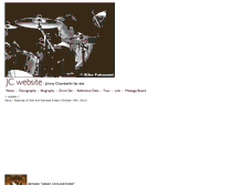 Tablet Screenshot of jimmychamberlin.jp